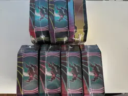 7 x Pokemon Tin w Booster Packs Sealed Trading Card Game - Image 2