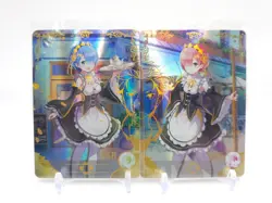 Goddess Story - Anime Waifu SSR Trading Card - 2M03 - Rem & Ram - Image 1