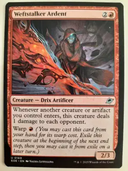 Weftstalker Ardent #0169 Edge of Eternities MTG Magic NM X 2 Copies - Image 2