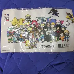 MTG Final Fantasy Chibi Character Playmat Event Supplies Japan Official Game - Image 1