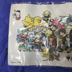 MTG Final Fantasy Chibi Character Playmat Event Supplies Japan Official Game - Image 2