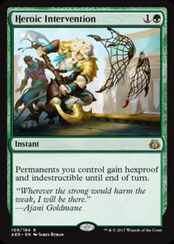 Heroic Intervention - Light Play MTG Aether Revolt - Image 1