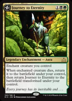 Journey to Eternity - Light Play MTG Rivals of Ixalan - Image 1
