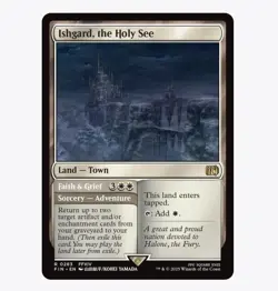 Ishgard, the Holy See - Final Fantasy (FIN) - MTG Rare - Regular Card #283 - Image 1