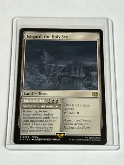 Ishgard, the Holy See - Final Fantasy (FIN) - MTG Rare - Regular Card #283 - Image 2
