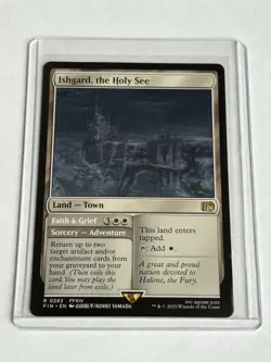 Ishgard, the Holy See - Final Fantasy (FIN) - MTG Rare - Regular Card #283 - Image 5