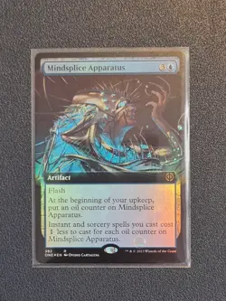 MTG - Mindsplice Apparatus - Extended Foil - ONE - Near Mint+ Condition - Image 1