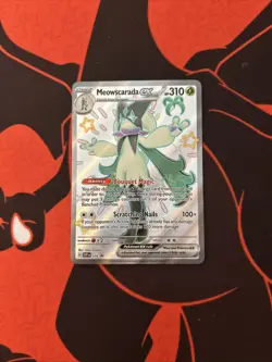 Pokemon Meowscarada ex (78/127) Scarlet & Violet Black Star Promos - NM - Image 1