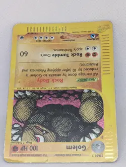 Golem 014/165 Expedition Base Set Holo Rare Pokemon TCG Nintendo e-reader MP - Image 4
