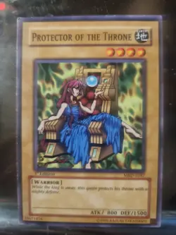 YUGIOH Protector of the Throne MRD-E087 1ST Edition - Image 1