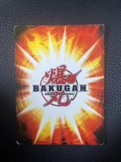 Bakugan: Gundalian Invaders 10/48b Heated Fury gold gate card - Image 2