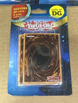 Qty of 3 YuGiOh Blister Card Packs (10 + 1 Rare Each) DG Exclusive New - Image 2