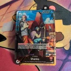 One Piece Shanks Leader PSA Promo Card Exclusive OP09-001 - Image 1