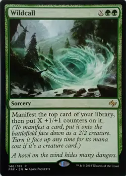 146/185 WILDCALL RARE FATE REFORGED MTG CARD - Image 1
