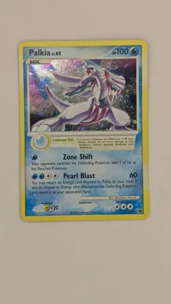 Palkia 11/100 D&P Majestic Dawn Holo Rare Pokemon Card - NM - Image 1