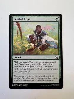 Seed of Hope - MTG March of the Machine - NM - Image 1
