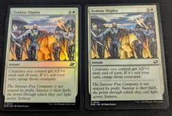 MTG - x2 Zealous Display 1 FOIL & 1 Regular - Edge of Eternities - Pack Fresh!! - Image 1