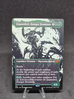 MTG Zopandrel, Hunger Dominus 315 Phyrexia Mythic Extended Art NM - Image 1