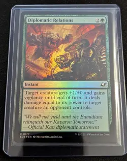MTG -x2 Diplomatic Relations 1 FOIL & 1 Regular - Edge of Eternities - Image 2