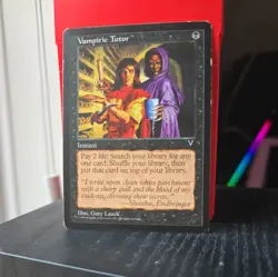 MTG - Vampiric Tutor -Visions - Excellent Condition - Image 2