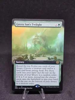 MTG Green Sun's Twilight 391 Phyrexia All Will Be One Rare Extended Art NM - Image 1