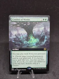 MTG Conduit of Worlds 390 Phyrexia All Will Be One Rare Extended Art NM - Image 1
