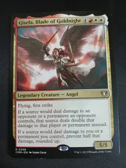 MTG Gisela, Blade of Goldnight CMM NM338 - Image 1