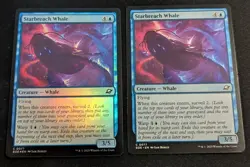 MTG - x2 Starbreach Whale 1 FOIL & 1 Regular - Edge of Eternities - Pack Fresh! - Image 1