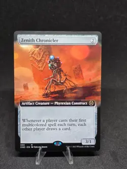 MTG Zenith Chronicler 398 Phyrexia All Will Be One Rare Showcase NM - Image 1