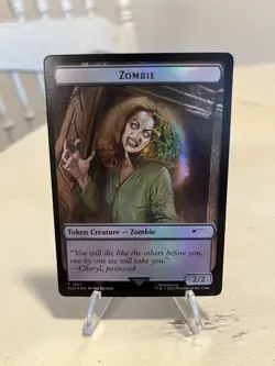 Zombie Token Secret Lair Evil Dead Foil MTG NM - Image 1