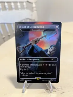 Shovel of Decapitation Colossus Hammer Secret Lair Drop Foil MTG NM - Image 1