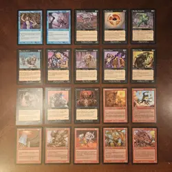 Nemesis 55 Card Common Set Complete Collection MtG Magic Gathering 2000 - Image 3