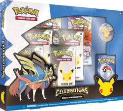 Nintendo Pokemon TCG: Celebrations Deluxe Pin Collection 820650809422 - Image 1