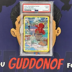 PSA 9 MINT 2022 Pokemon Brilliant Stars OCTILLERY TG03 Full Art - Image 1