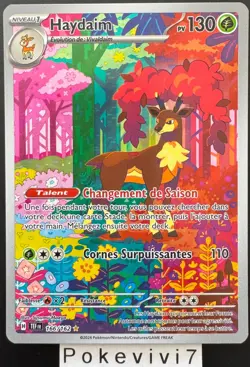 Carte Pokemon HAYDAIM 166/162 Holo EV5 Ecarlate et Violet TEF FR NEUF - Image 1
