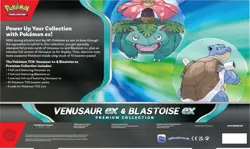 Pokemon TGC: Venusaur & Blastoise EX Premium Collection GameStop SEALED IN HAND - Image 2