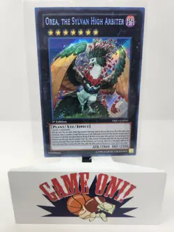 YuGiOh Orea, the Sylvan High Arbiter PRIO-EN050 1st Edition Secret Rare NM - Image 1