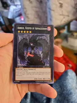 Yugioh Adreus, Keeper of Armageddon BP01-EN030 1st Rare - Image 1
