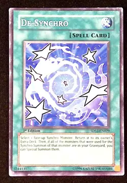 De-Synchro YuGiOh 5D's Starter Deck 2009 Spell Common - Image 1