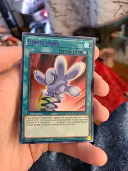 Yugioh Comic Hand DLCS-EN077 1st Ultra Rare (PURPLE) - Image 1