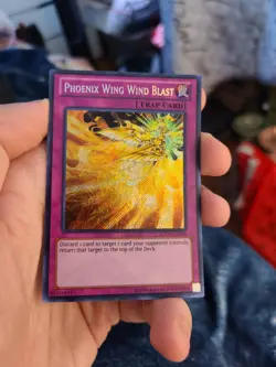 Yugioh Phoenix Wing Wind Blast LCYW-EN298 Secret Rare - Image 1
