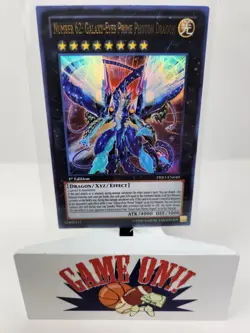 YuGiOh Number 62 Galaxy-Eyes Prime Photon Dragon PRIO-EN040 1st Ed Ultra Rare NM - Image 1