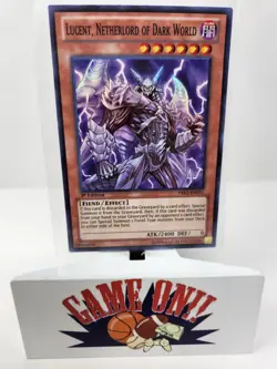 YuGiOh Lucent, Netherlord of Dark World PRIO-EN031 1st Edition Super Rare NM - Image 1
