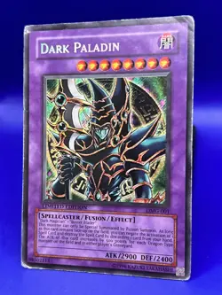 Yugioh! Card Dark Paladin DMG-001 Secret Rare Limited Edition HP-DMG - Image 2