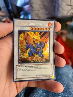 Yugioh Jurrac Giganoto HA02-EN057 1st Secret Rare - Image 1