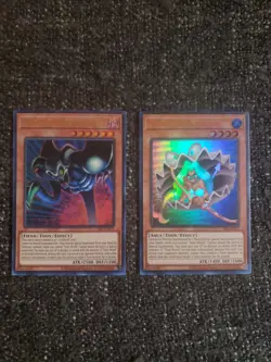YuGiOh 25th Anniversary Toon Summoned Skull SRL-EN072 & Mermaid SRL-EN073 M/NM - Image 2