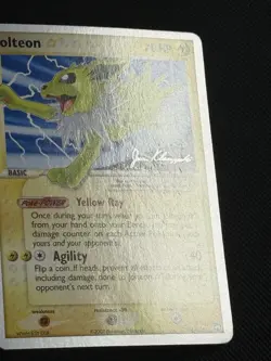 Pokemon Card Jolteon Gold Star 101/108 Pokemon TCG World Championships 2007 LP++ - Image 2