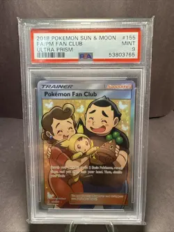 Pokemon Fan Club (Full Art) 155/156 Sm-Ultra Prism Holo - Image 1