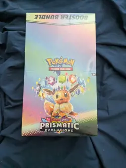Pokemon Prismatic Evolution Booster Bundle Display From Sealed Case - Image 1