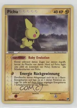 Pichu Pokemon EX Sandstorm #20 2003 15fy - Image 1